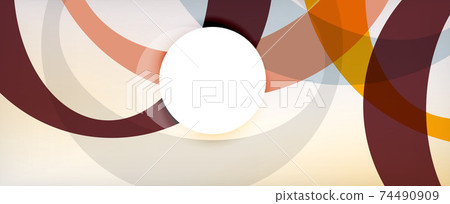 Ring geometric shapes, o letter repetition wallpaper. Abstract background for business or technology presentations, internet posters or web brochure covers Ring geometric shapes, o letter repetition wallpaper. Abstract background for business or technology presentations, internet posters or web brochure covers 74490909