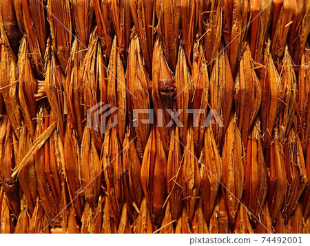 Up of wet straw mats 74492001