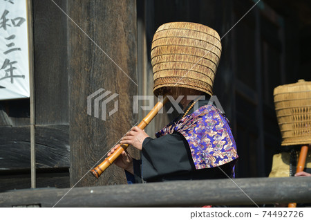 Komuso在Masuiyama Zuiganji Temple演出 Komuso在Masuiyama Zuiganji Temple演出 74492726