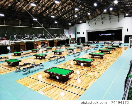 Billiard game special venue 74494173