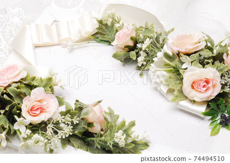 可愛的新娘用品 74494510