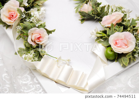 可愛的新娘用品 74494511