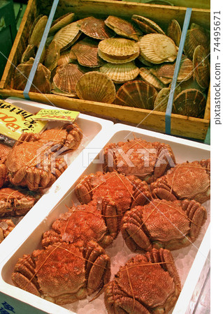 Otaru Market Otaru Market Hairy Crab Scallops 74495671