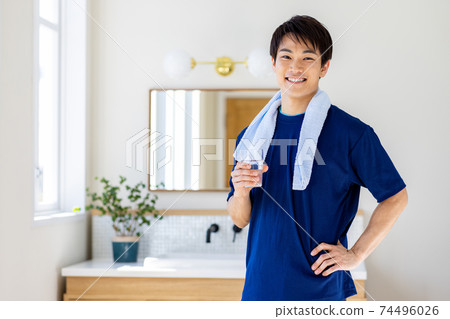 運動後補水 74496026