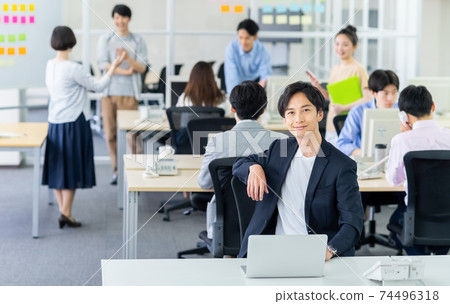 Young engineer in the office Young engineer in the office 74496318