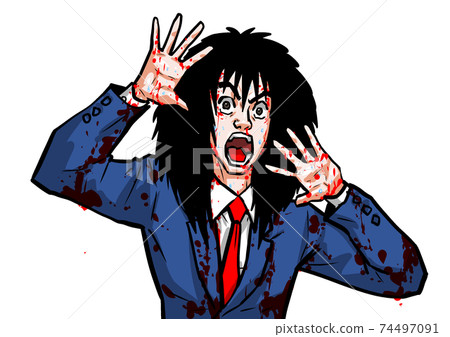 驚喜,西裝,恐懼,男人,西裝, 驚喜,西裝,恐懼,男人,西裝, 74497091