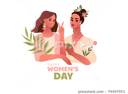 International Women s Day. 8 March.  74497953