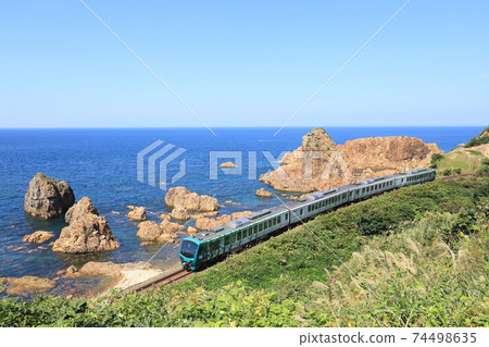 Gono Line Resort Shirakami running in a superb view 74498635