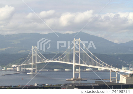 室蘭白鳥大橋，日本東部最大的懸索橋 74498724