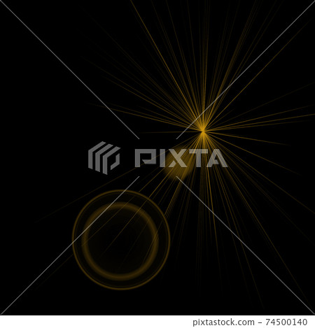 Overlay, flare light transition, effects sunlight, lens flare, light leaks. High-quality stock image of warm sun rays light effects, overlays or golden flare isolated on black background for design Overlay, flare light transition, effects sunlight, lens flare, light leaks. High-quality stock image of warm sun rays light effects, overlays or golden flare isolated on black background for design 74500140