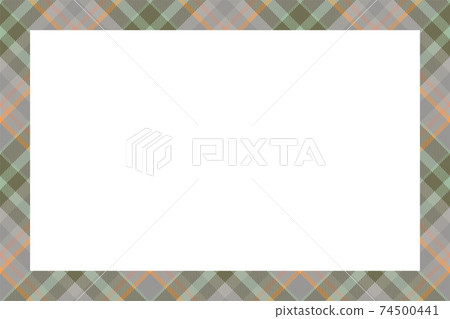Vintage frame vector. Scottish border pattern retro style. Tartan plaid ornament. Vintage frame vector. Scottish border pattern retro style. Tartan plaid ornament. 74500441
