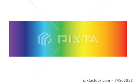 Light spectrum color electromagnetic wavelength radiation prism line, visible spectrum 74501858