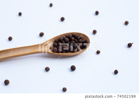 Allspice isolated on white background 74502199