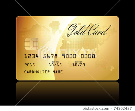 Gold card Gold card 74502487