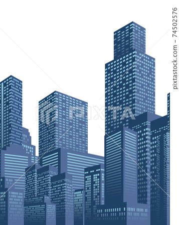 Skyscraper big city background material 74502576
