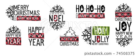 Merry Christmas Poster. Snowflake and stars with greetings. Merry Christmas and Happy New Year! Merry Christmas Poster. Snowflake and stars with greetings. Merry Christmas and Happy New Year! 74508375