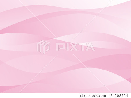 波浪線波粉紅色 74508534