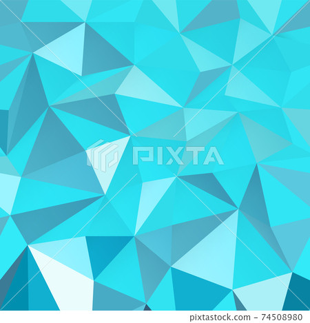 Blue triangle geometric pattern. Vector Design Background Blue triangle geometric pattern. Vector Design Background 74508980