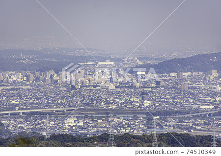 岡山縣淺口市Yoshozan的倉敷市 岡山縣淺口市Yoshozan的倉敷市 74510349