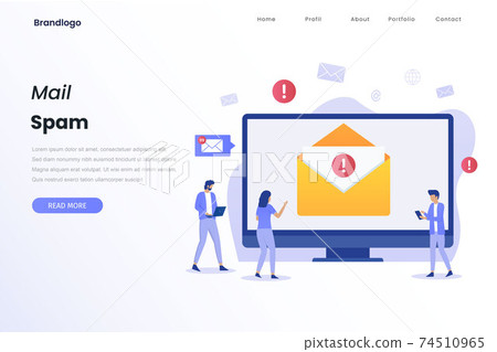 email, vector, concept - Stock Illustration [74510965] - PIXTA