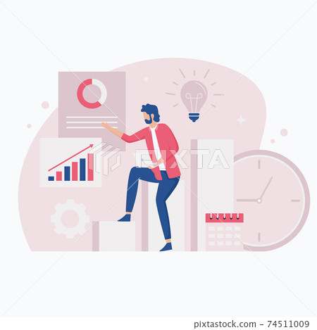vector, landing, business 74511009