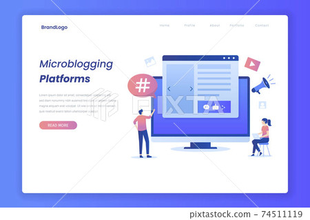 social, social network, vector 74511119