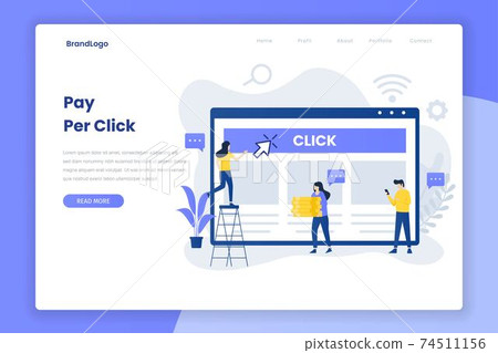 vector, marketing, online 74511156