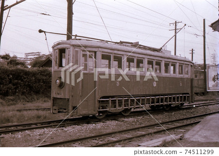 1968年岩手縣花卷電力鐵道的馬面火車被廢止 74511299