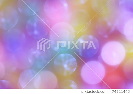 Ball bokeh and light background material Ball bokeh and light background material 74511443