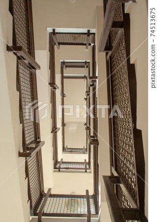 Stairs from below Stairs from below 74513675