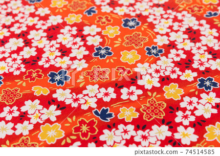 Cherry blossom pattern chiyogami up Cherry blossom pattern chiyogami up 74514585