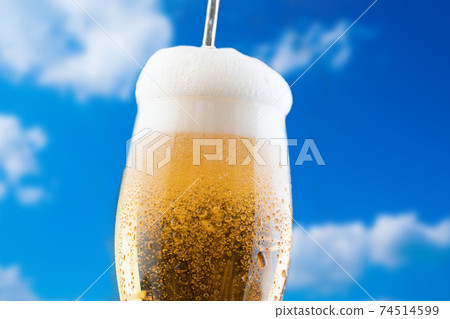 Beer and sky Beer and sky 74514599