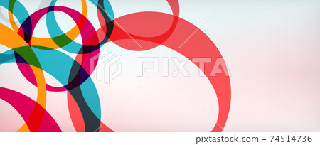 Ring geometric shapes, o letter repetition wallpaper. Abstract background for business or technology presentations, internet posters or web brochure covers Ring geometric shapes, o letter repetition wallpaper. Abstract background for business or technology presentations, internet posters or web brochure covers 74514736