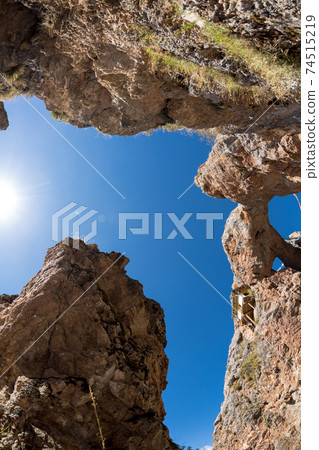 Landscape in zizhu temple in Tibet,China Landscape in zizhu temple in Tibet,China 74515219
