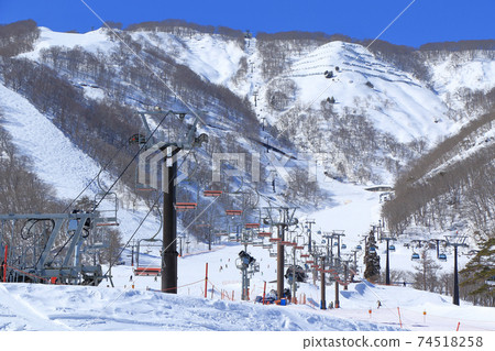Hakuba Goryu ski resort and Omi ski slope 74518258