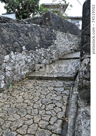 Shuri Kinjo Town Cobblestone Road (Shuri, Naha City, Okinawa Prefecture) 74519502