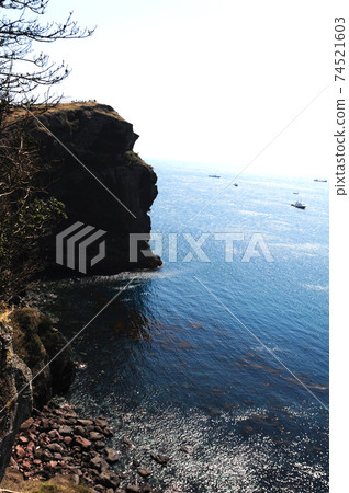 濟州島海。 濟州島海。 74521603