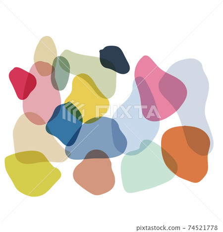Abstract colorful vector geometric elements Abstract colorful vector geometric elements 74521778