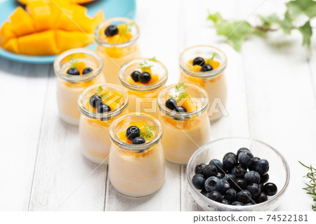 手工芒果布丁 74522181