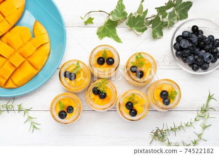 手工芒果布丁 74522182