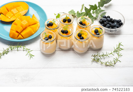 手工芒果布丁 手工芒果布丁 74522183