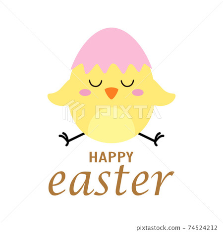vector illustration of cute chicken isolated on white vector illustration of cute chicken isolated on white 74524212