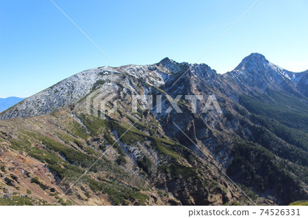 八嶽山脈,赤岳,碘岳,登山 八嶽山脈,赤岳,碘岳,登山 74526331
