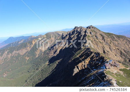 Yatsugatake mountain range, Akadake, Iodake, mountain climbing Yatsugatake mountain range, Akadake, Iodake, mountain climbing 74526384