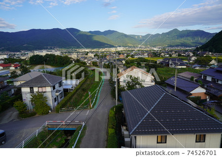From the top of the half bell, you can often see if there is a fire (Sakaki Town scenery) From the top of the half bell, you can often see if there is a fire (Sakaki Town scenery) 74526701