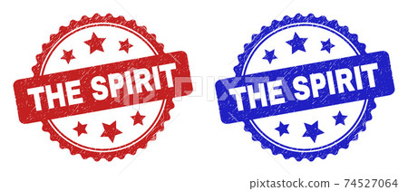 THE SPIRIT Rosette Seals with Grunged Style THE SPIRIT Rosette Seals with Grunged Style 74527064
