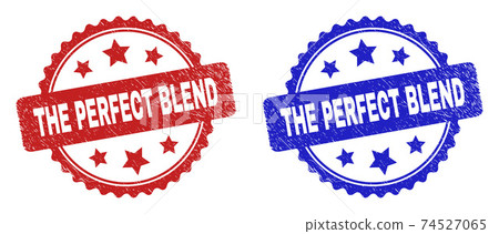 THE PERFECT BLEND Rosette Watermarks Using Corroded Style 74527065