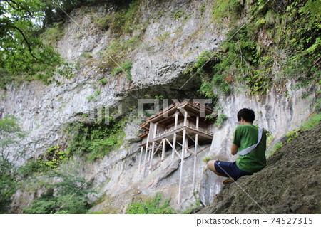 [National Treasure] Santokokusan Sanbutsuji Temple (Sanbutsu Temple) Introductory Hall (Okuin, Zao) 74527315