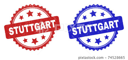 STUTTGART Rosette Seals Using Grunged Surface 74528665