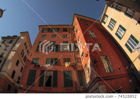 saint george place genoa historic palace and buildings in old town 74528952